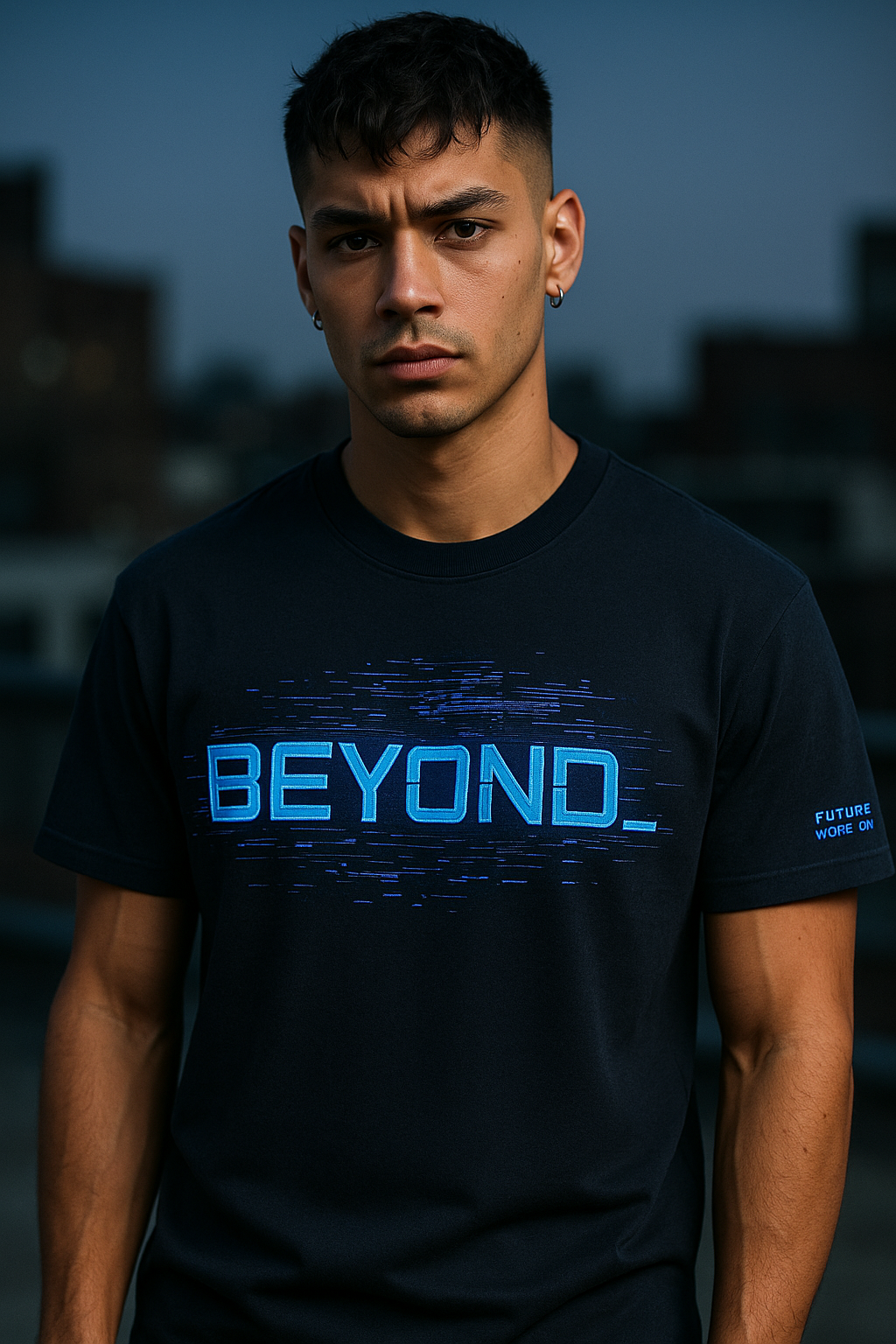 Classic Cotton Beyond Crew Neck T-Shirt for Men | BarelyStylish