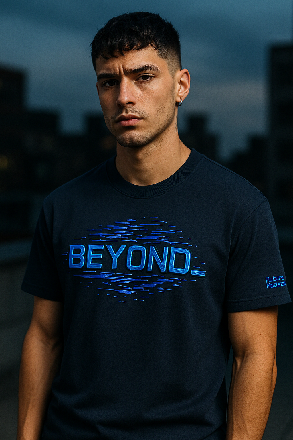 Classic Cotton Beyond Crew Neck T-Shirt for Men | BarelyStylish