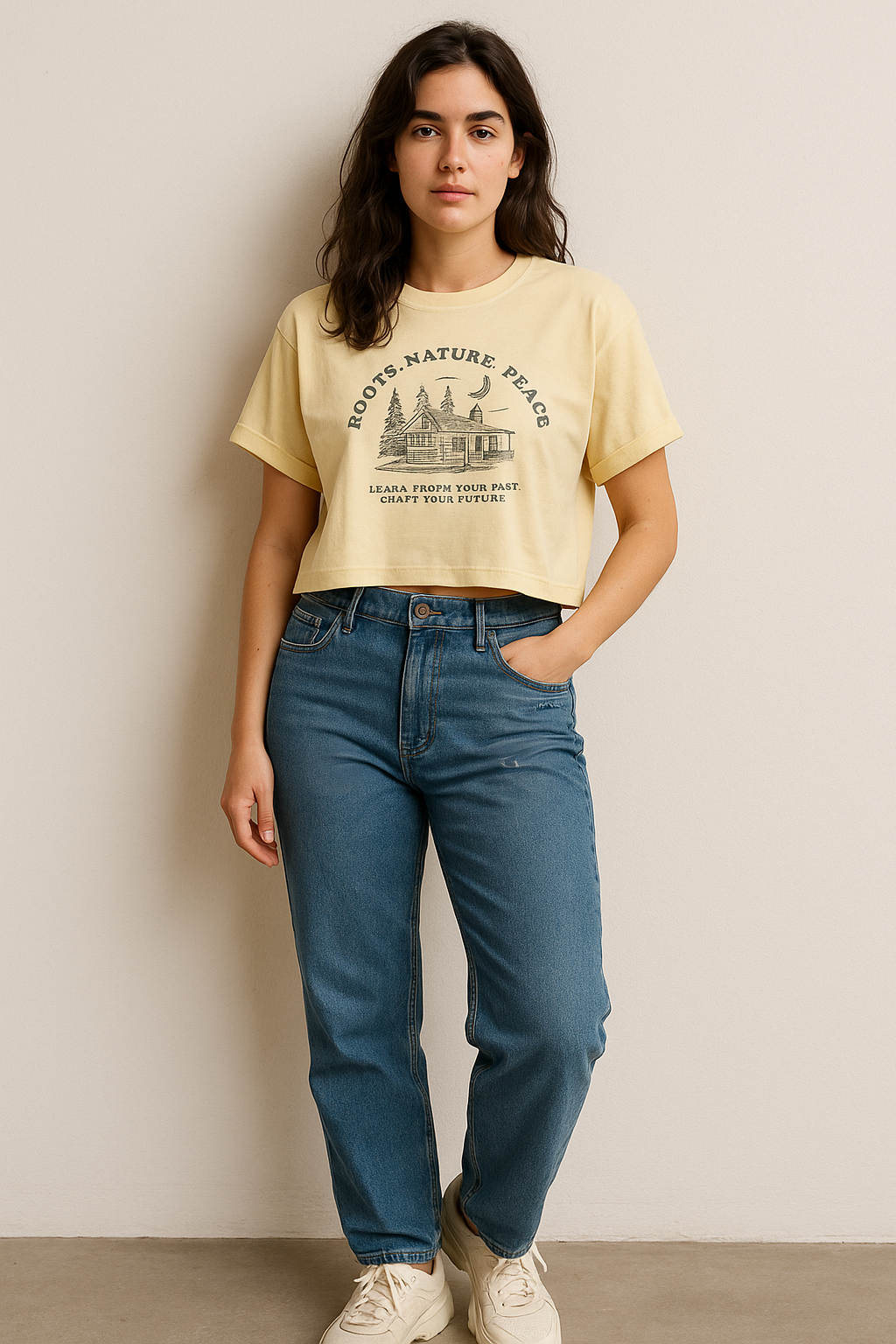 Women's Premium Cotton Relaxed Fit T-Shirt | Lounge & Travel Wear