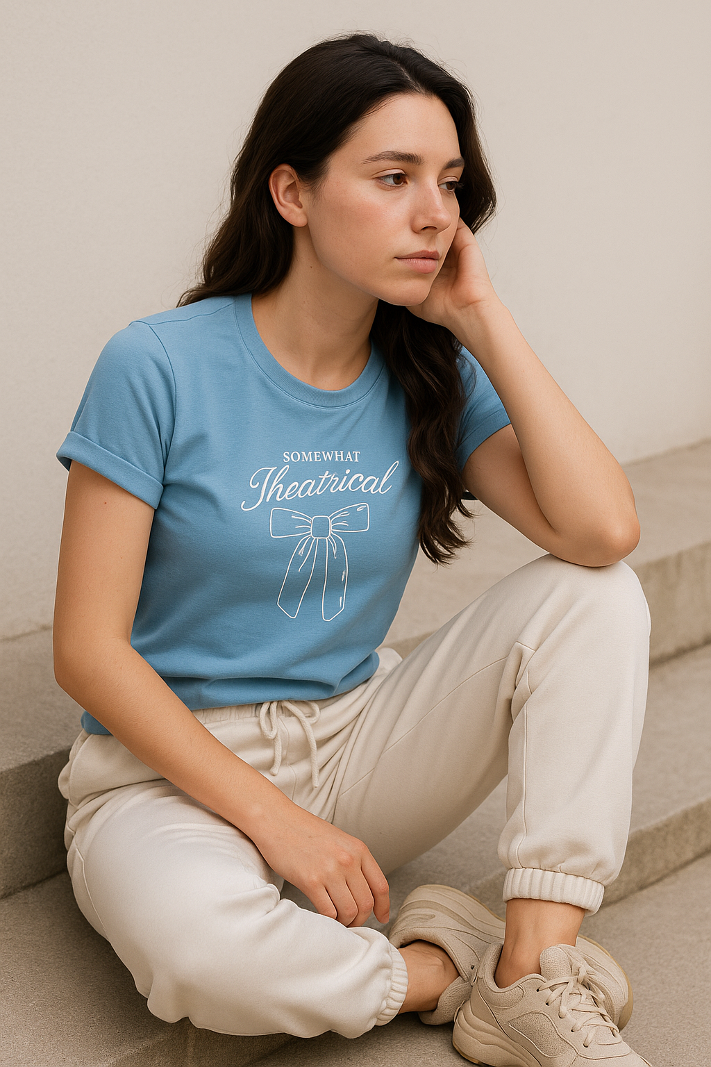 Women's Premium Cotton Relaxed Fit T-Shirt | BarelyStylish