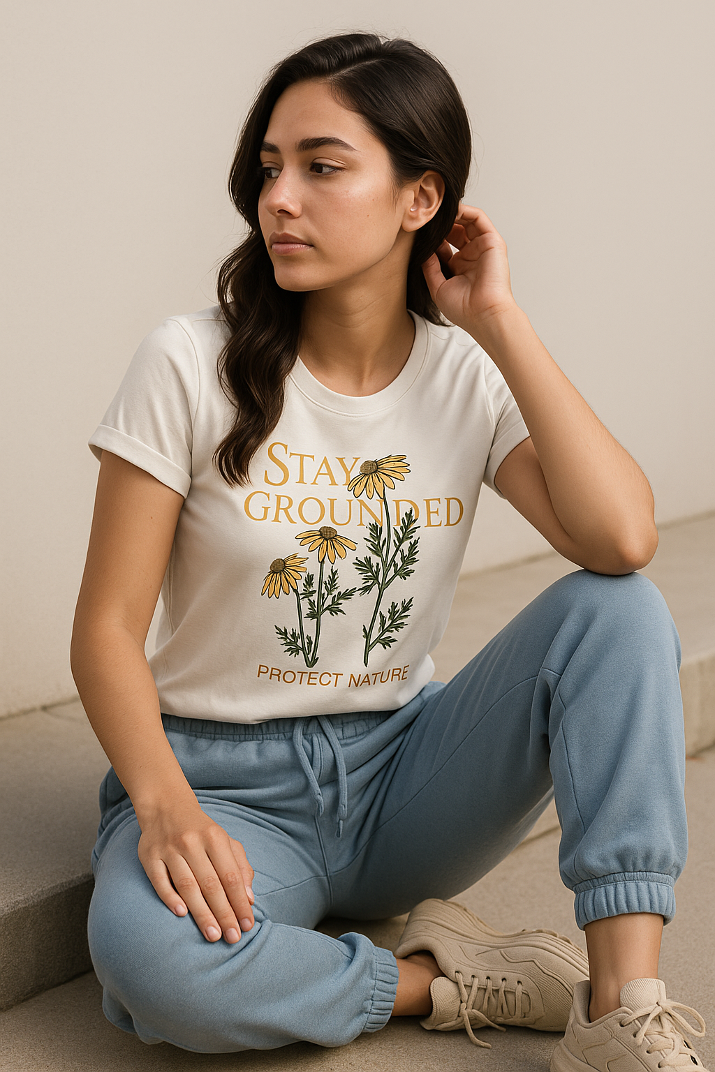 Women's Premium Cotton Relaxed Fit T-Shirt | BarelyStylish