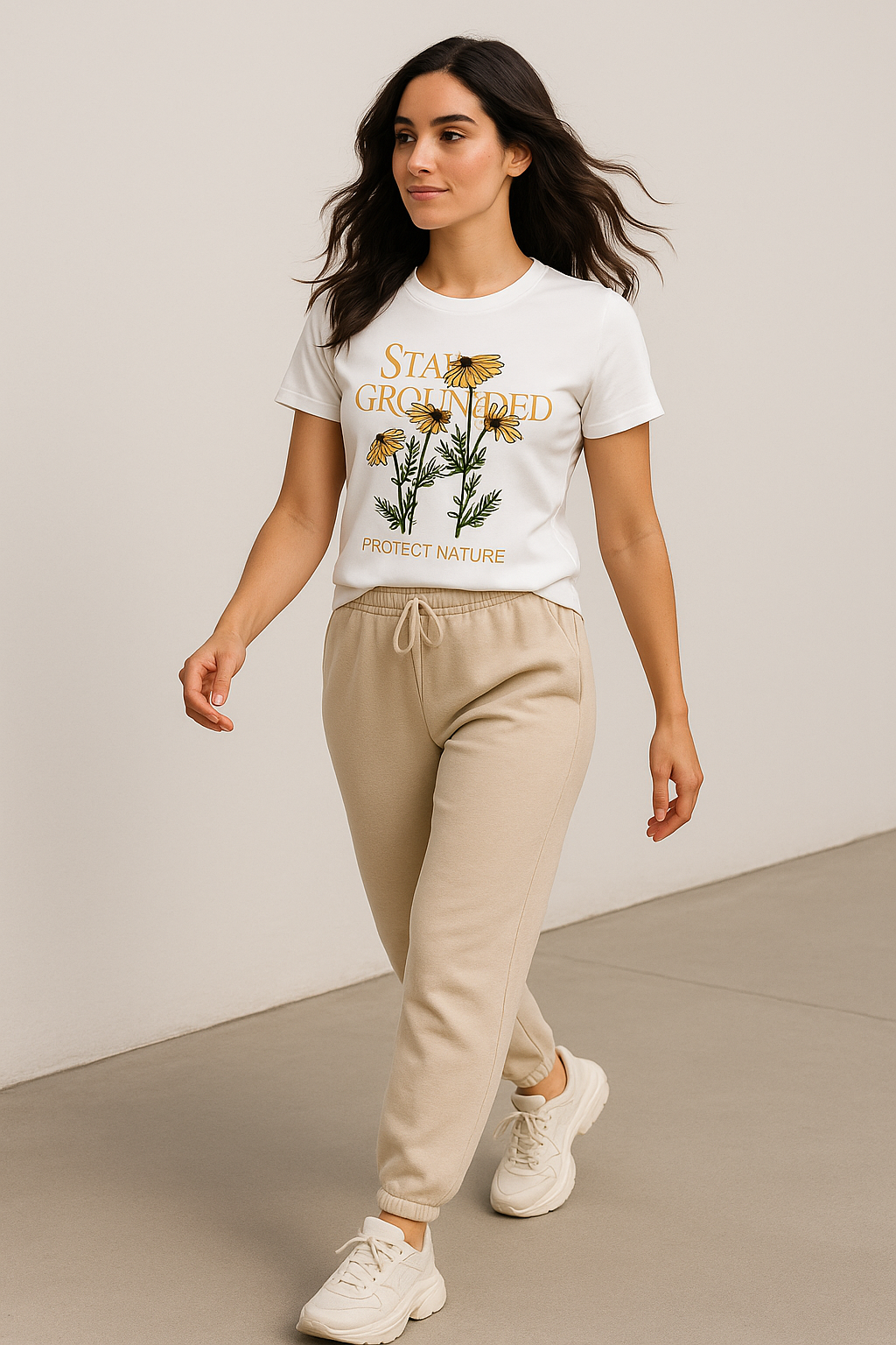 Women's Premium Cotton Relaxed Fit T-Shirt | BarelyStylish