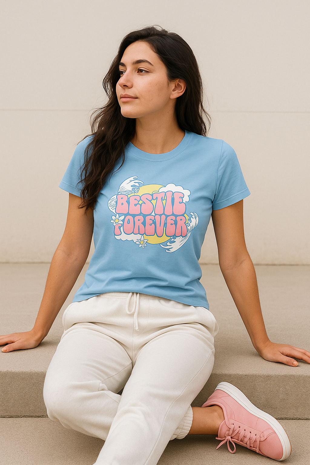 Women's Premium Cotton Relaxed Fit T-Shirt | BarelyStylish