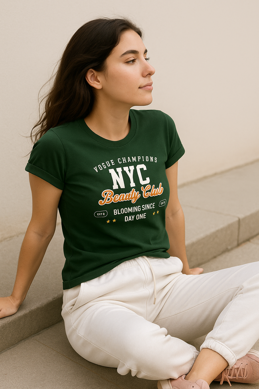 Women's Premium Cotton Relaxed Fit T-Shirt | BarelyStylish