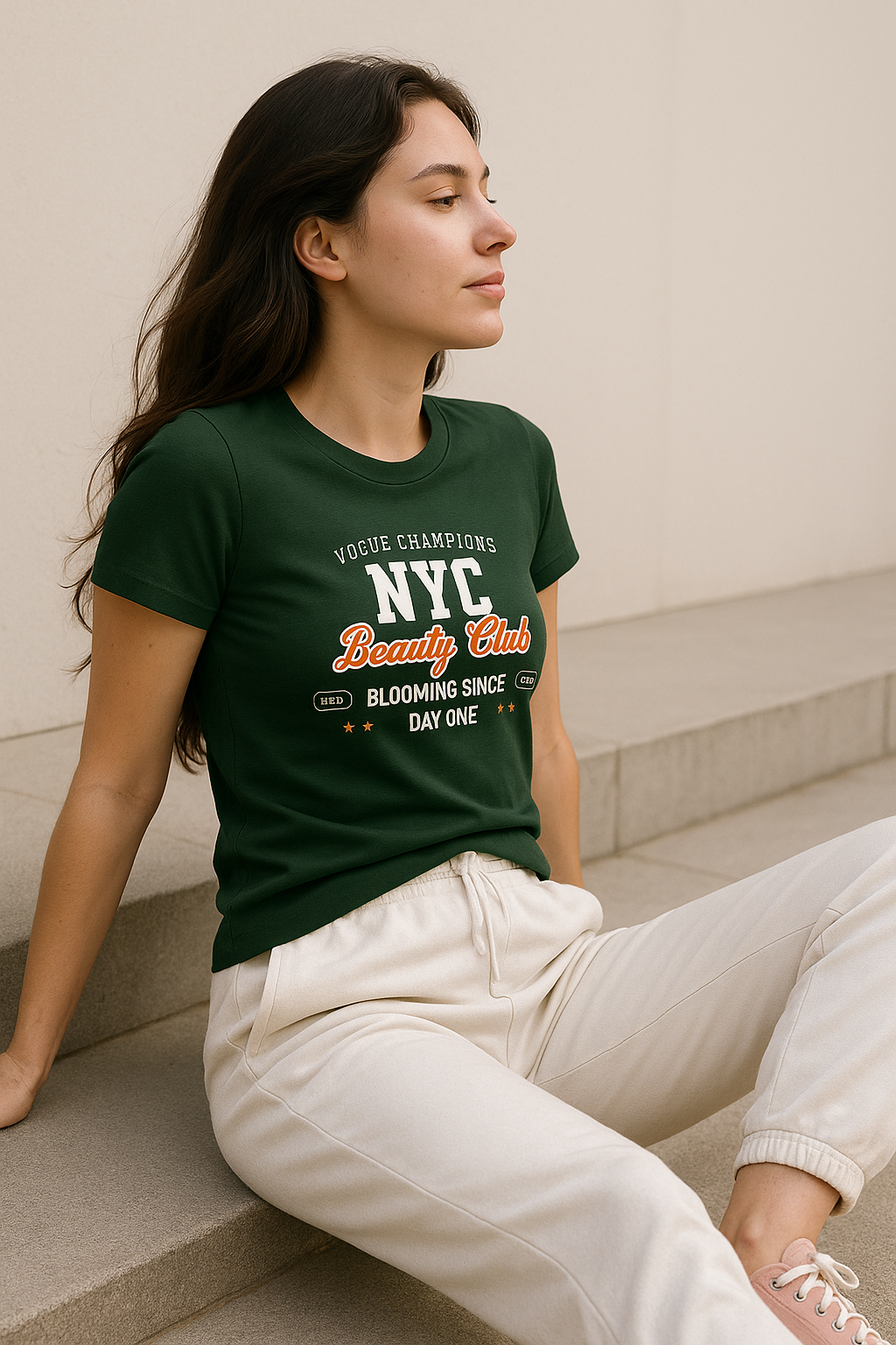 Women's Premium Cotton Relaxed Fit T-Shirt | BarelyStylish
