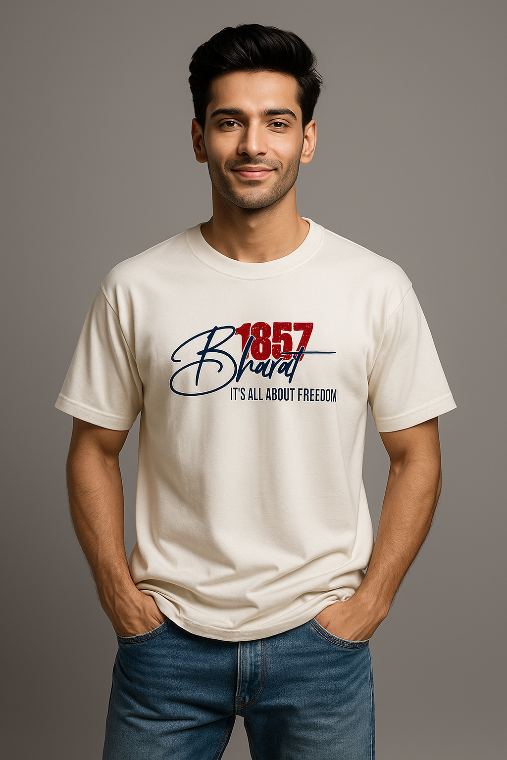 Men's Classic Crew Neck 1857 T-Shirt