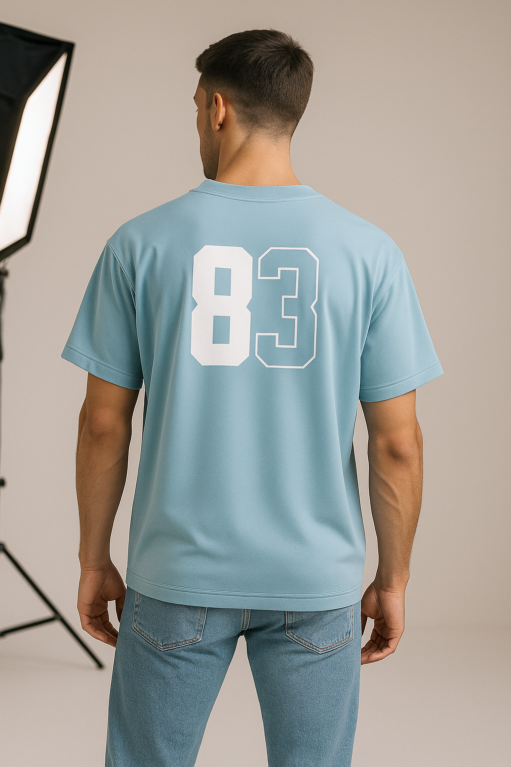 BarelyStylish Premium Cotton Crewneck T-Shirt for Men - 83