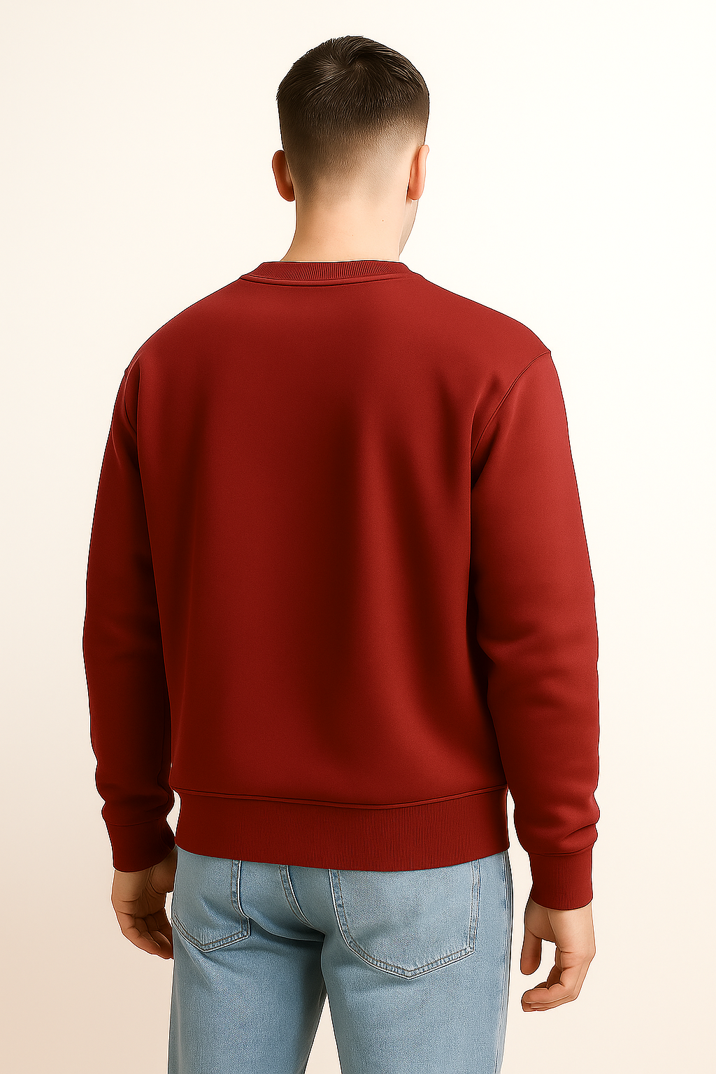 Premium Fleece Cotton Sweatshirt for Men | Clarity
