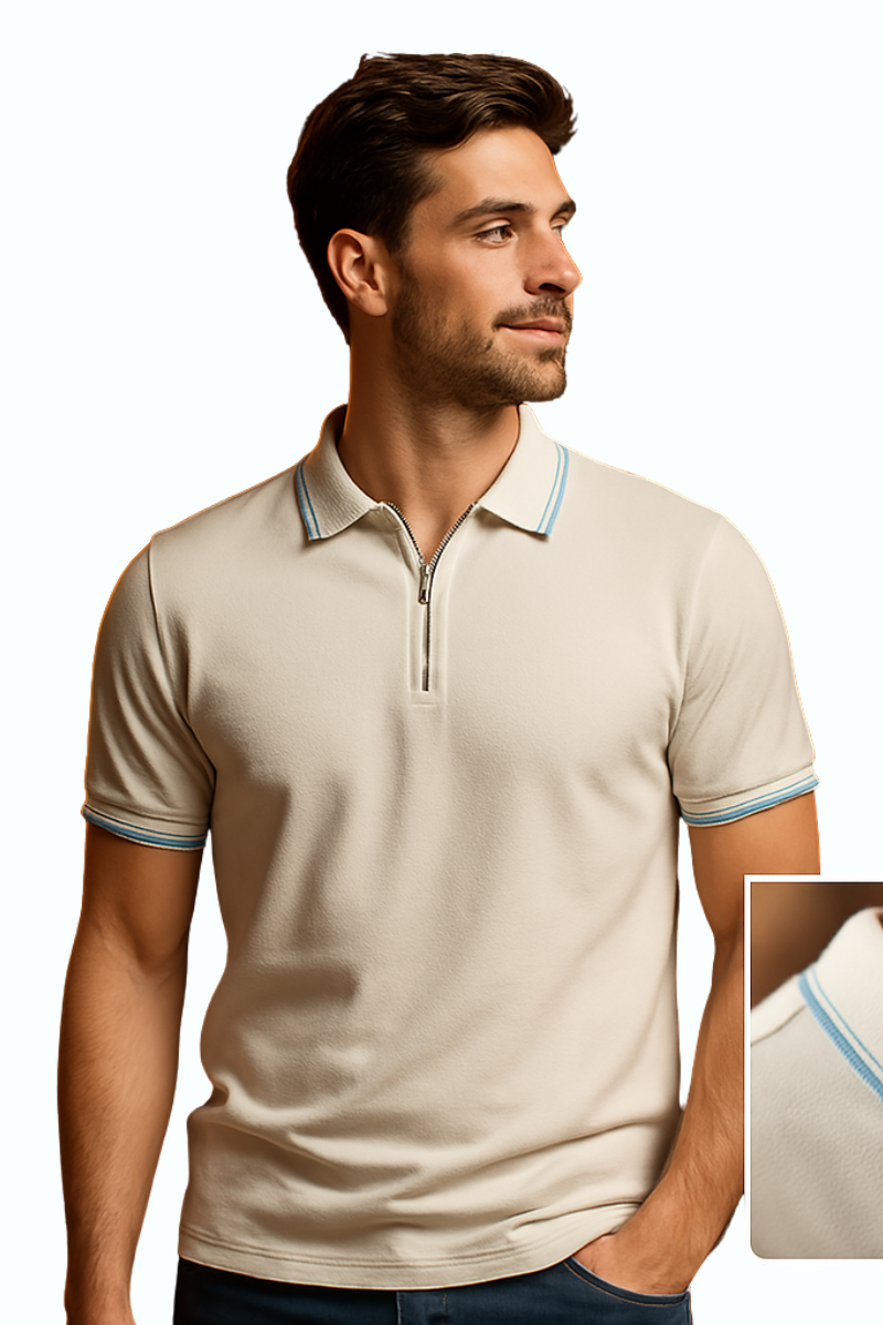 BarelyStylish Vanilla Polo