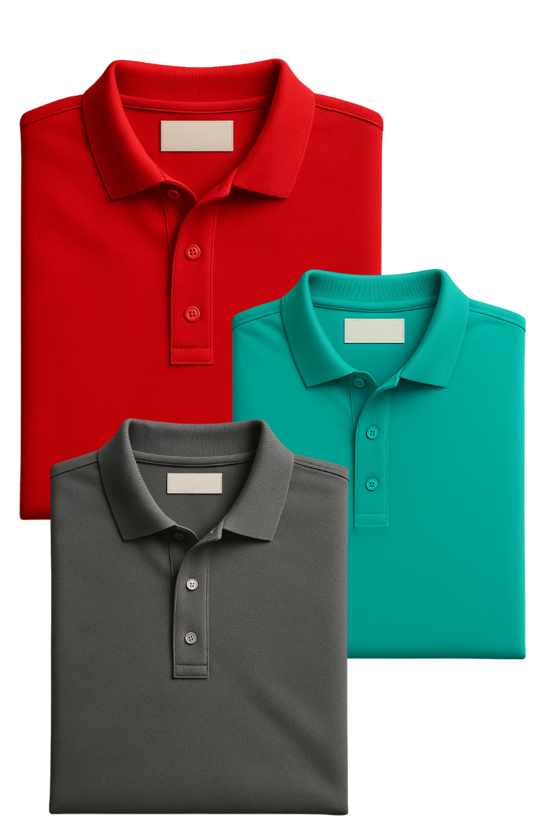 Summer Bonanza - Polo T-Shirt Combo (Buy2 Get 1 Free)