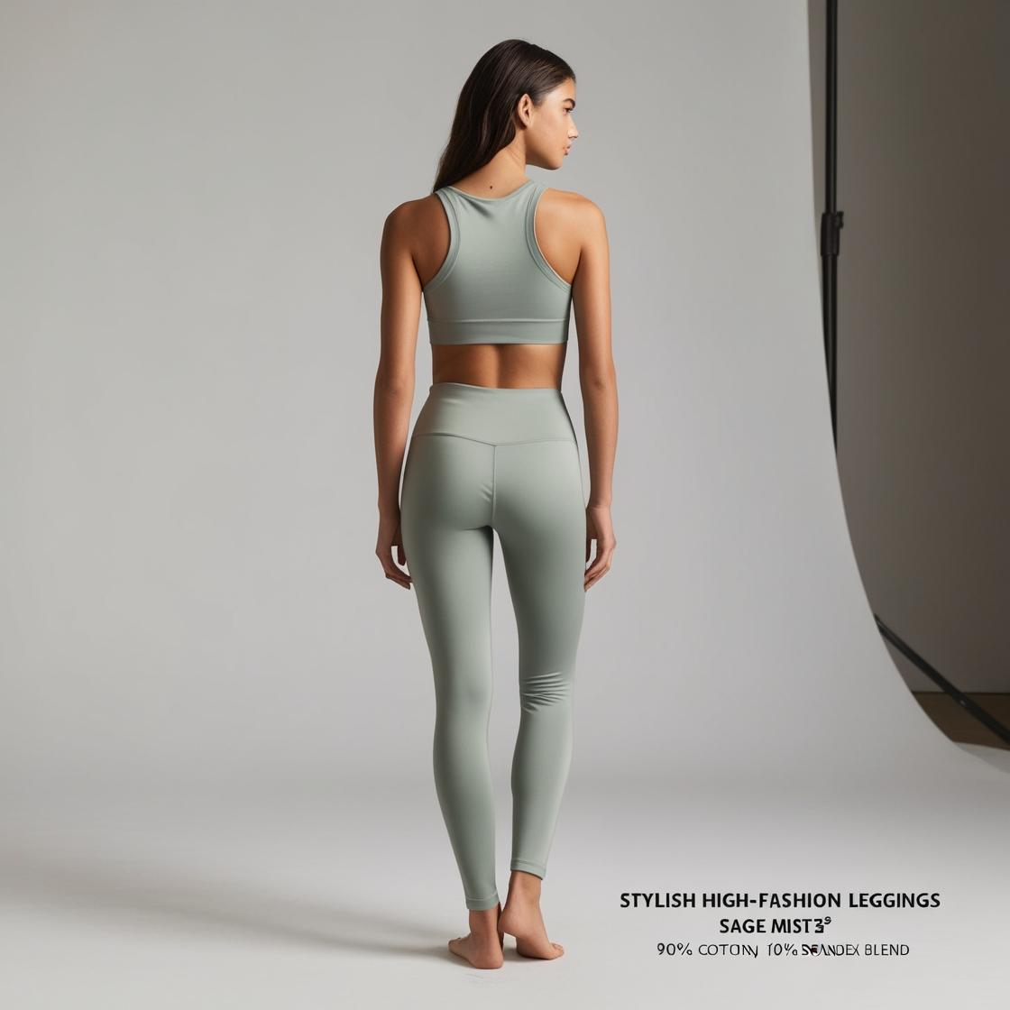 High-Rise Stretchable Leggings for Women – Breathable, Comfort Fit