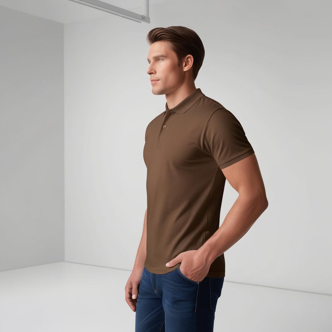 Men's Premium Iced Coffee – Minimalist Casual Wear