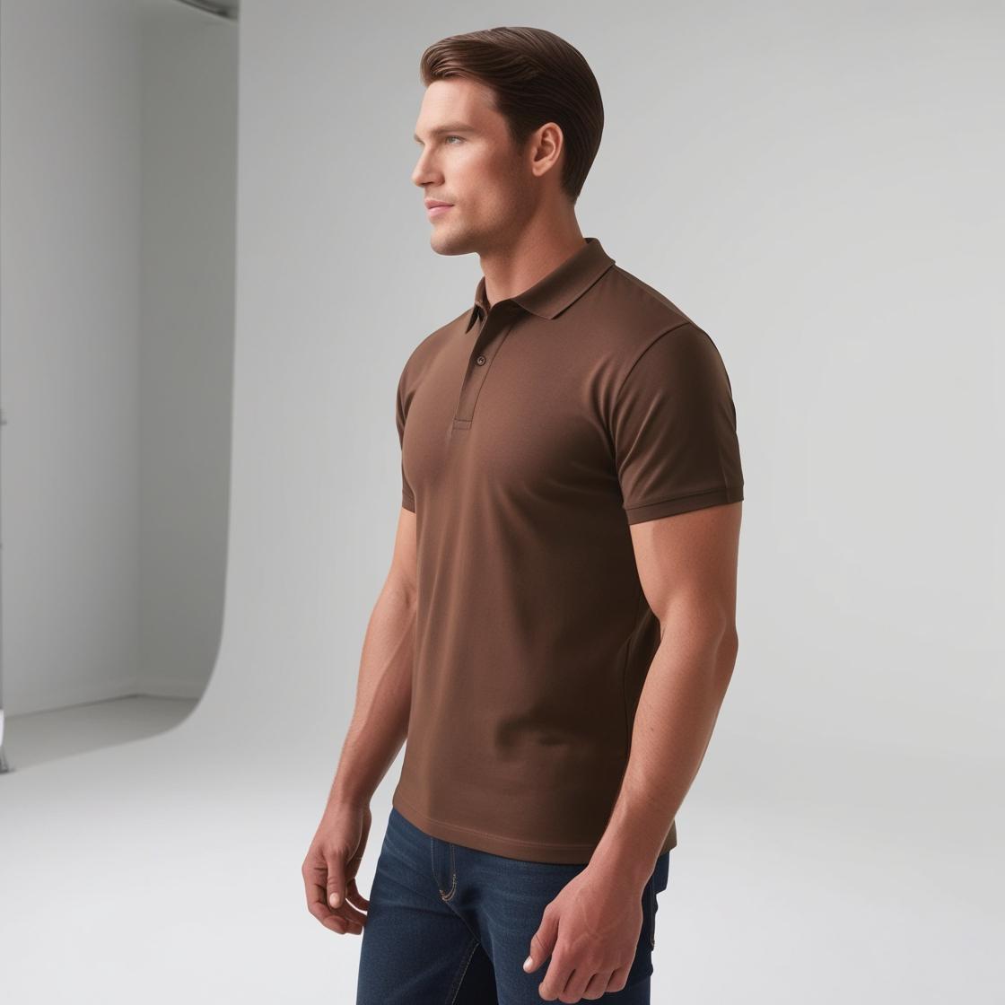 Men's Premium Iced Coffee – Minimalist Casual Wear