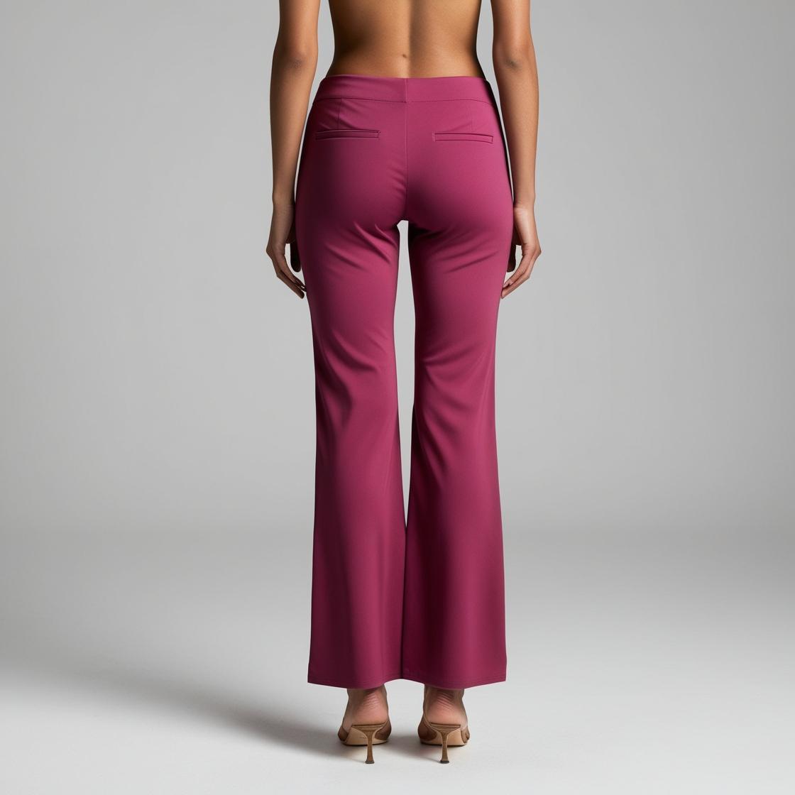 BarelyStylish Women's Palazzos – Lotus Pink Effortless Comfort & Chic Style