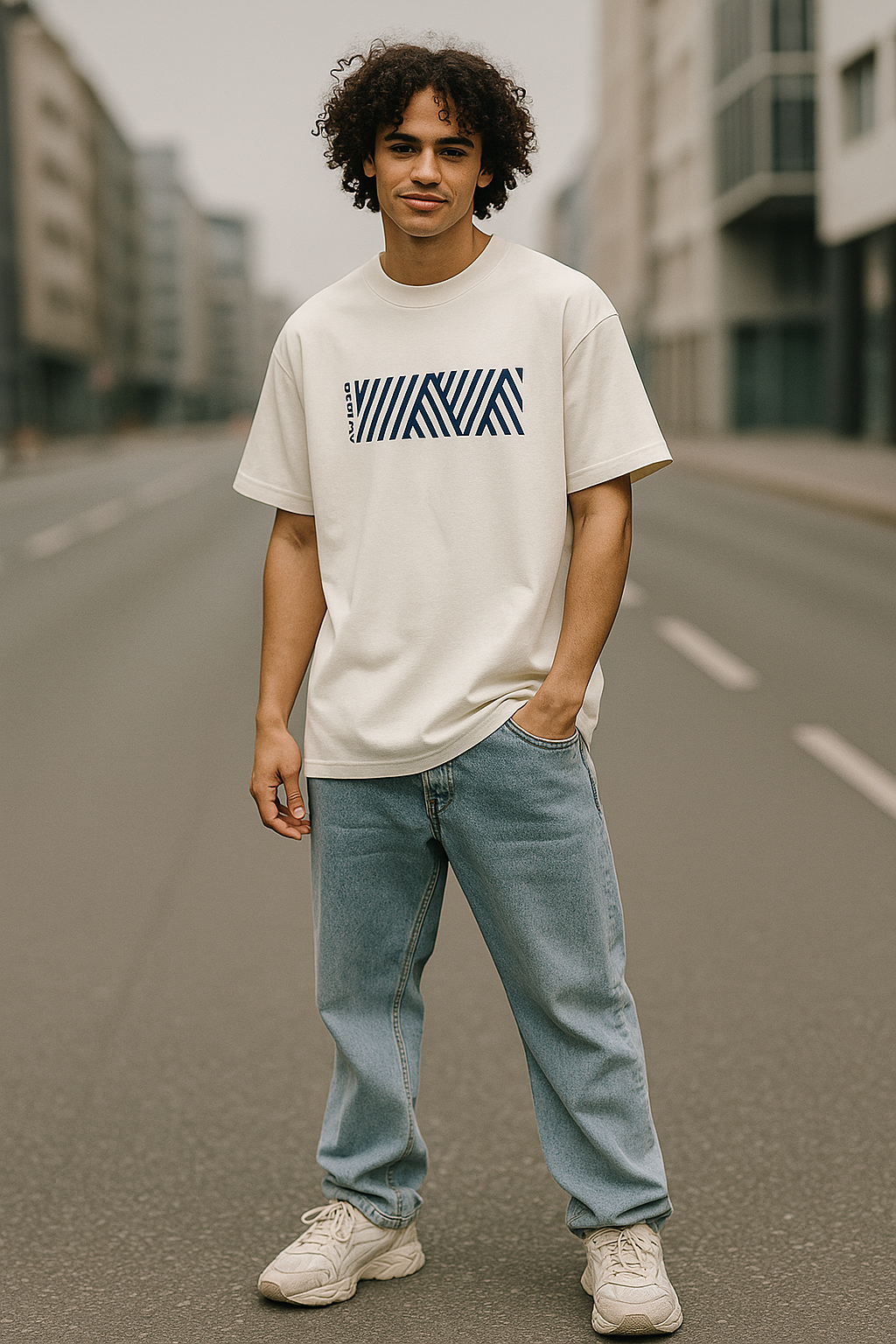 BarelyStylish Premium - Cotton Crewneck aMAZEd