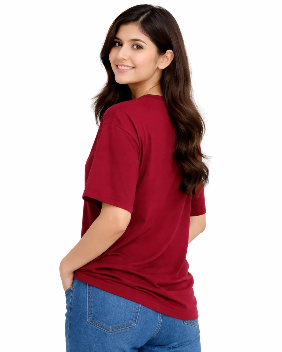 Oversized Fit | Premium Cotton Crewneck Tees