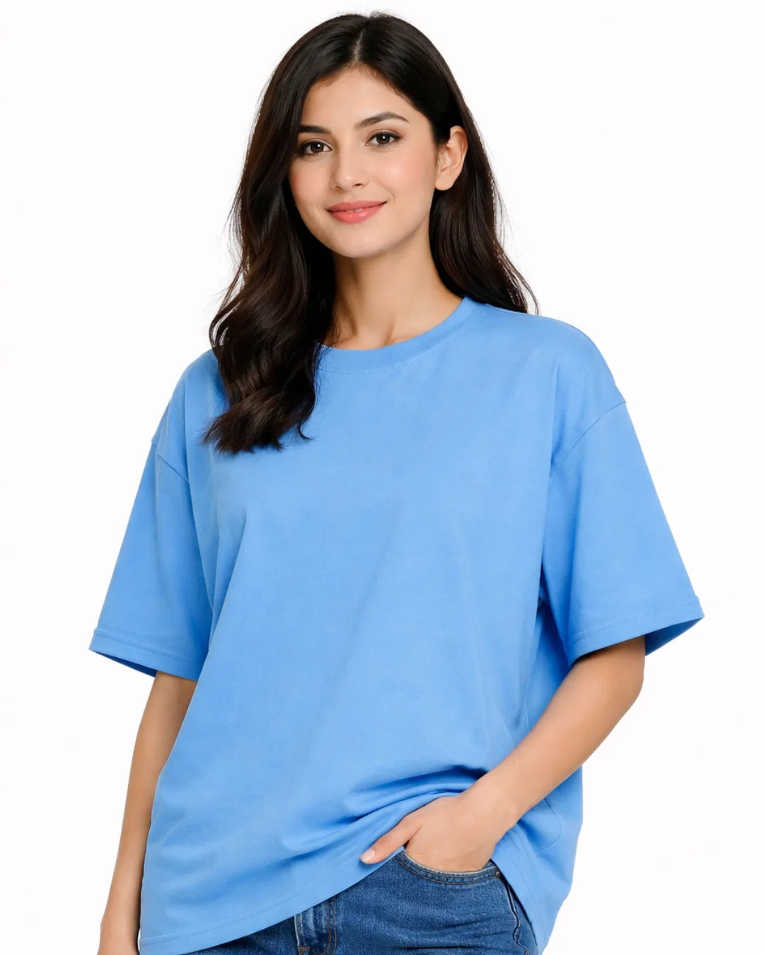 Oversized Fit | Premium Cotton Crewneck Tees