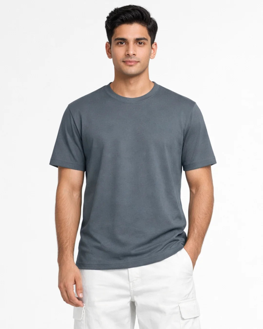 Premium Cotton Crewneck Sweatshirt for Men | Comfortable & Durable