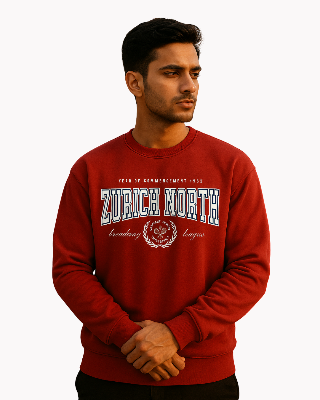 Premium Fleece Cotton Sweatshirt for light winter | Zurich North