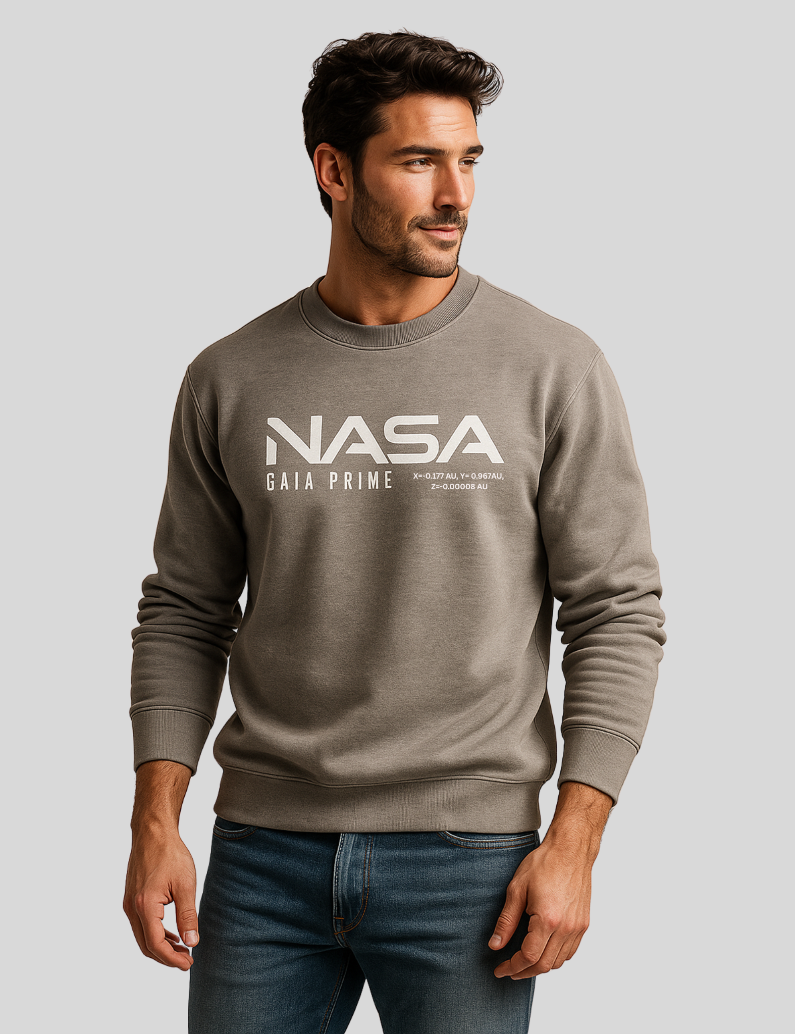 Premium Fleece Cotton Sweatshirt for light winter | NASA