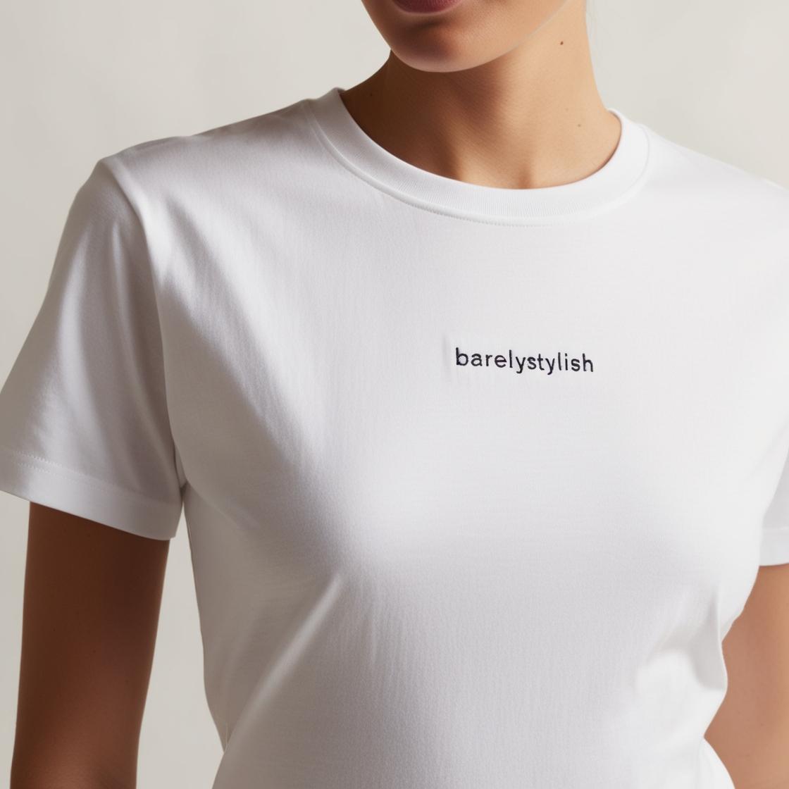 Women’s 100% Cotton White T-Shirt – Everyday Wear with Ultimate Comfort