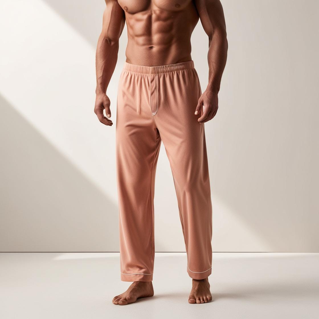 Peach Color Sleepwear for Men