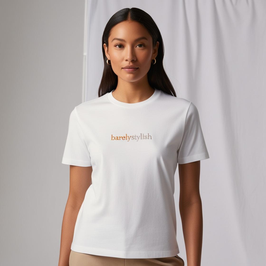 Women’s 100% Cotton White T-Shirts – Everyday Wear with Ultimate Comfort