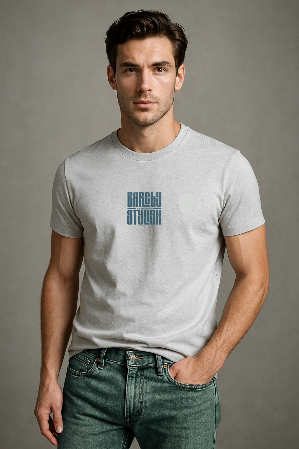 Premium Cotton Crew Neck T-Shirt | Minimalist Casual Wear for Everyday Comfort