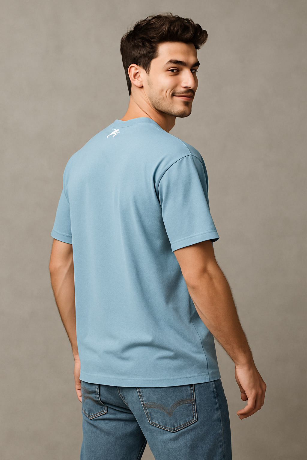 Men's Premium Cotton Oversized T-Shirt – Minimal Street Style | BarelyStylish