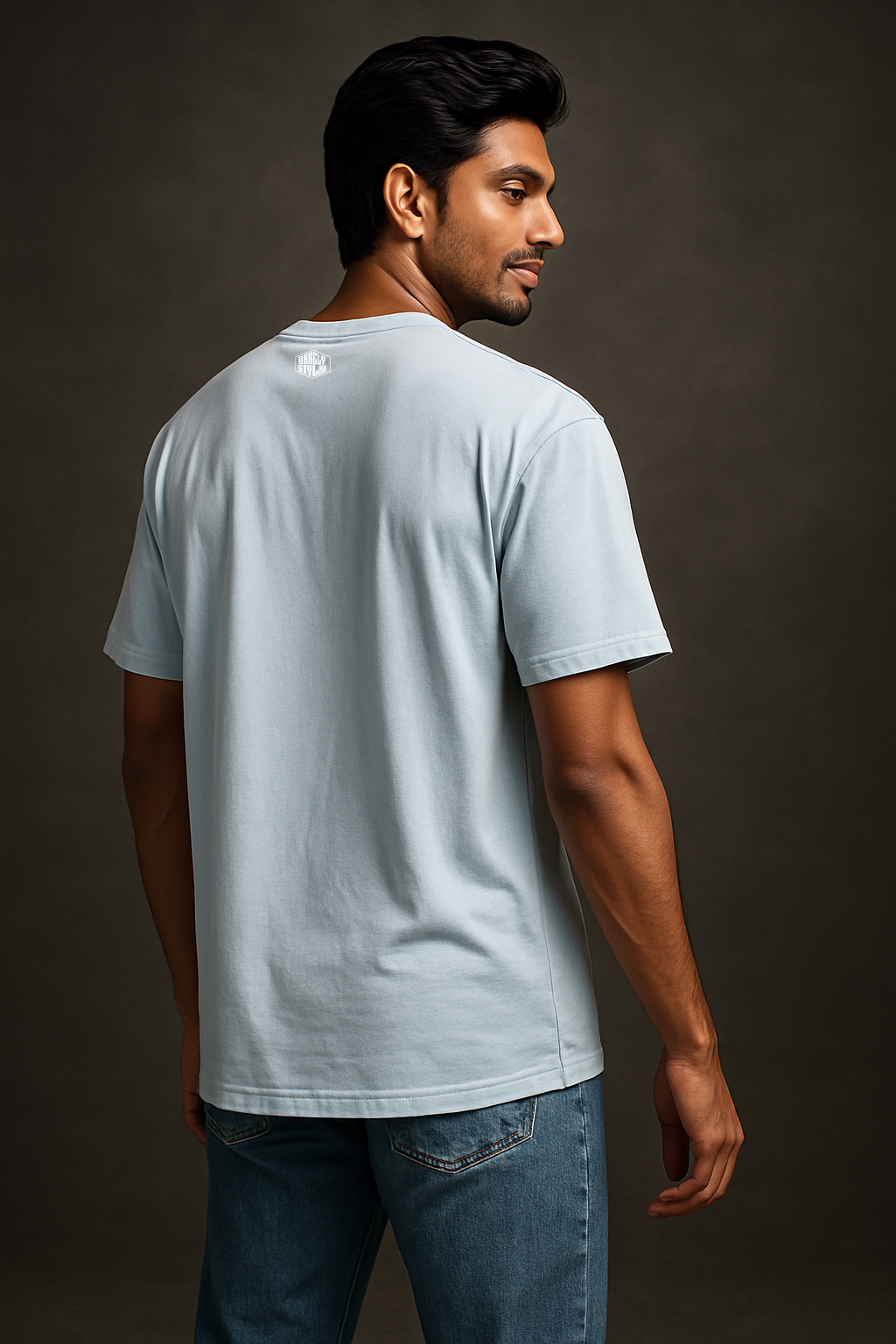 Men's Premium Cotton Oversized T-Shirt – Minimal Street Style | BarelyStylish