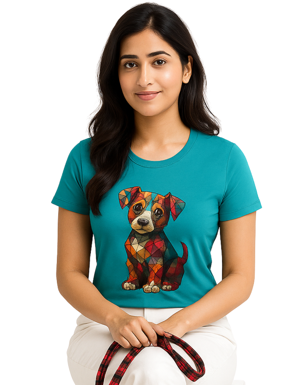Women's Cotton Crewneck T-Shirt – Dog Lover