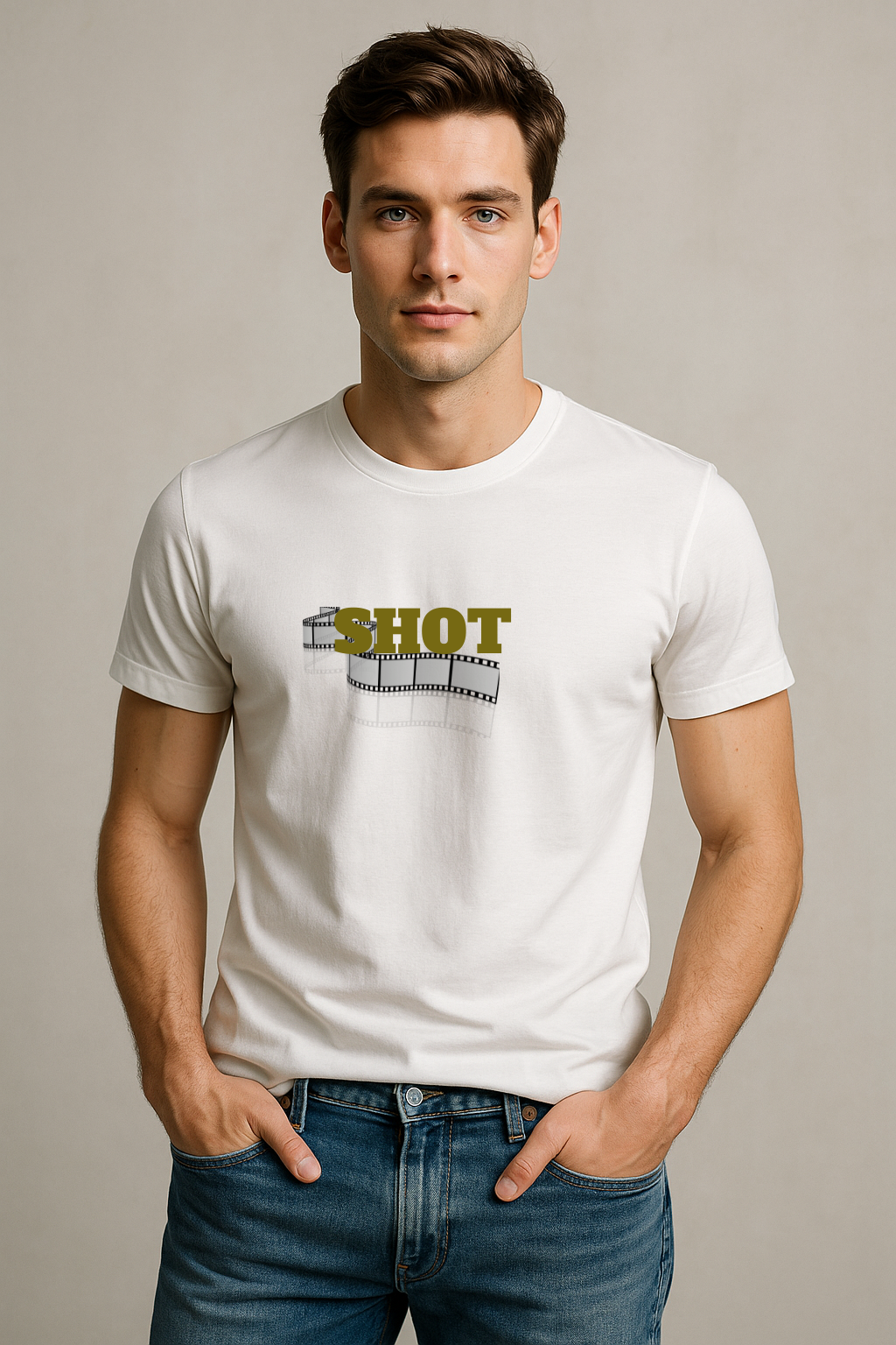 Premium Cotton Crew Neck T-Shirt | Minimalist Casual Wear for Everyday Comfort