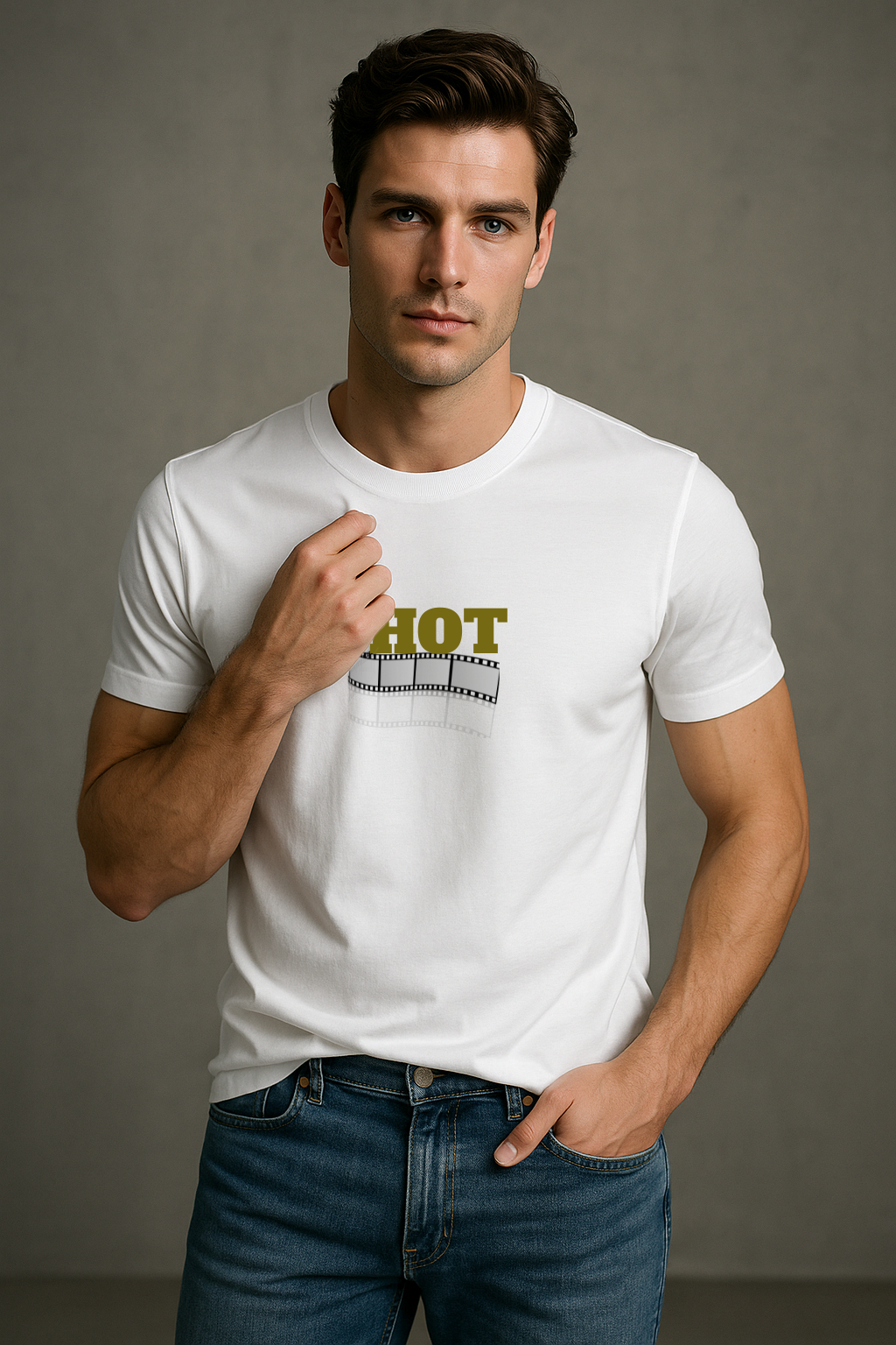 Premium Cotton Crew Neck T-Shirt | Minimalist Casual Wear for Everyday Comfort