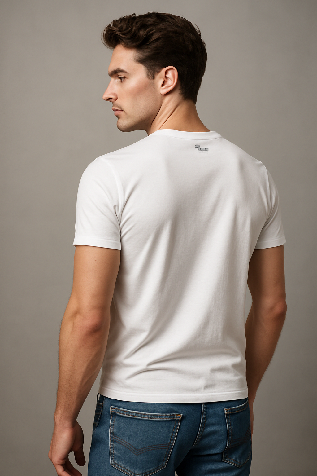 Premium Cotton Crew Neck T-Shirt | Minimalist Casual Wear for Everyday Comfort
