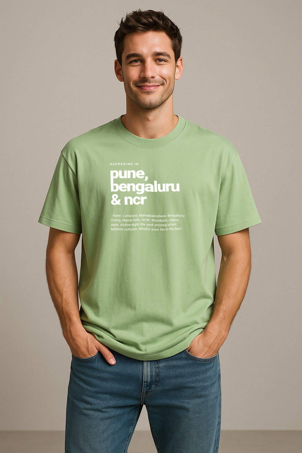 Premium Cotton Crew Neck T-Shirt | Minimalist Casual Wear for Everyday Comfort