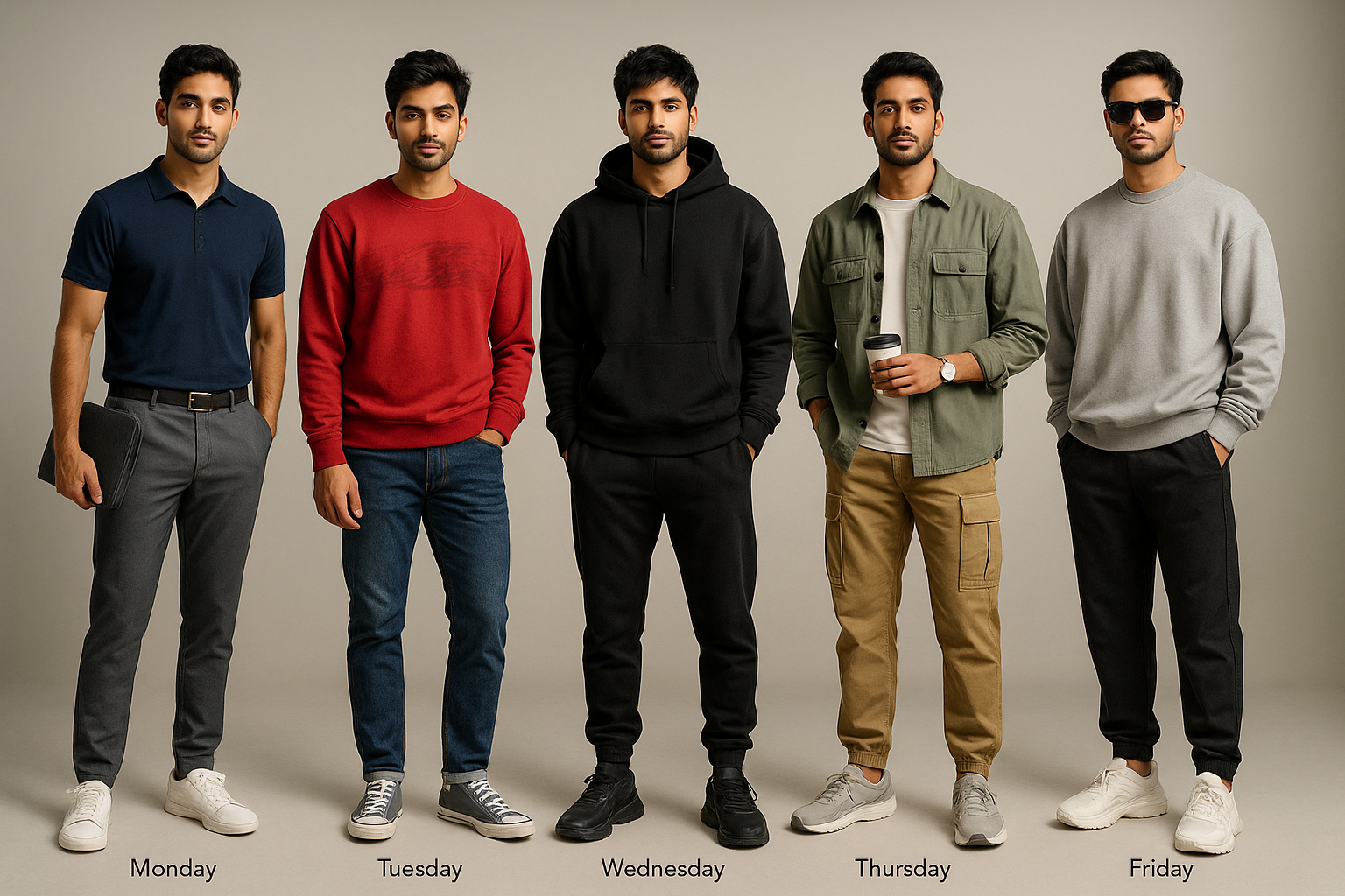 👔 5 Outfit Formulas to Ace Every Day of the Work Week