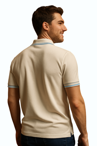 BarelyStylish Vanilla Polo