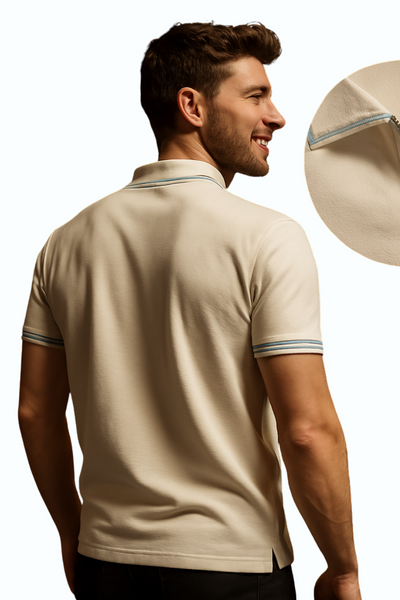 BarelyStylish Vanilla Polo