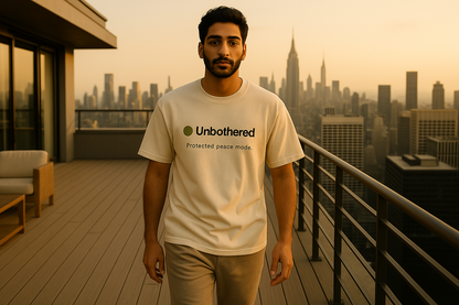 BarelyStylish Cream Shade Cotton T-Shirt for Men – Soft, Breathable & Minimal
