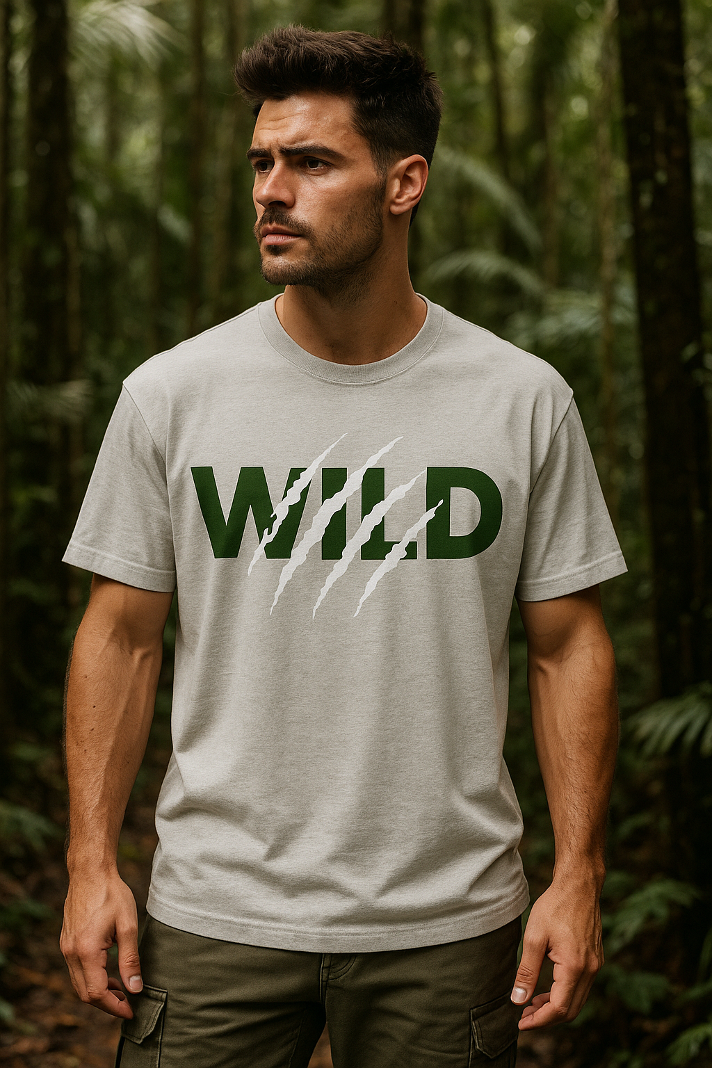 Classic Cotton Crew Neck T-Shirt for Men | BarelyStylish