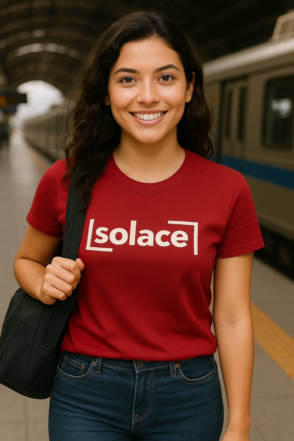 Classic Cotton Solace Crew Neck T-Shirt for Women | BarelyStylish