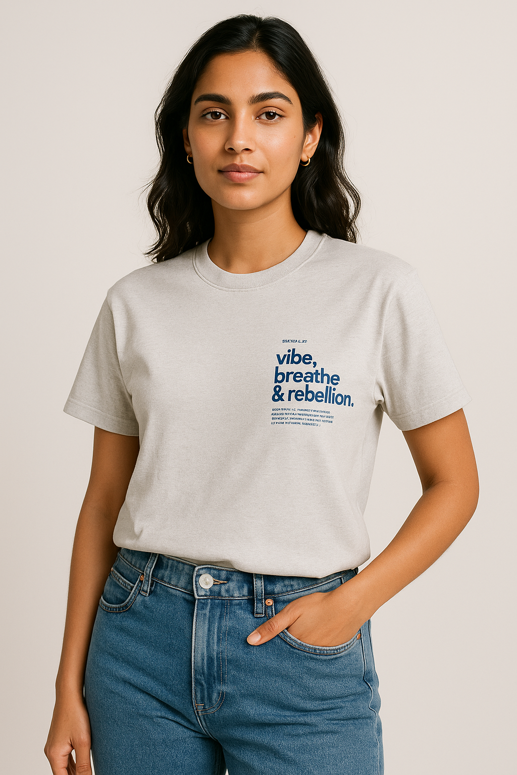 Premium Cotton Crew Neck Tees for Teens | Minimalist Casual Wear for Everyday Comfort