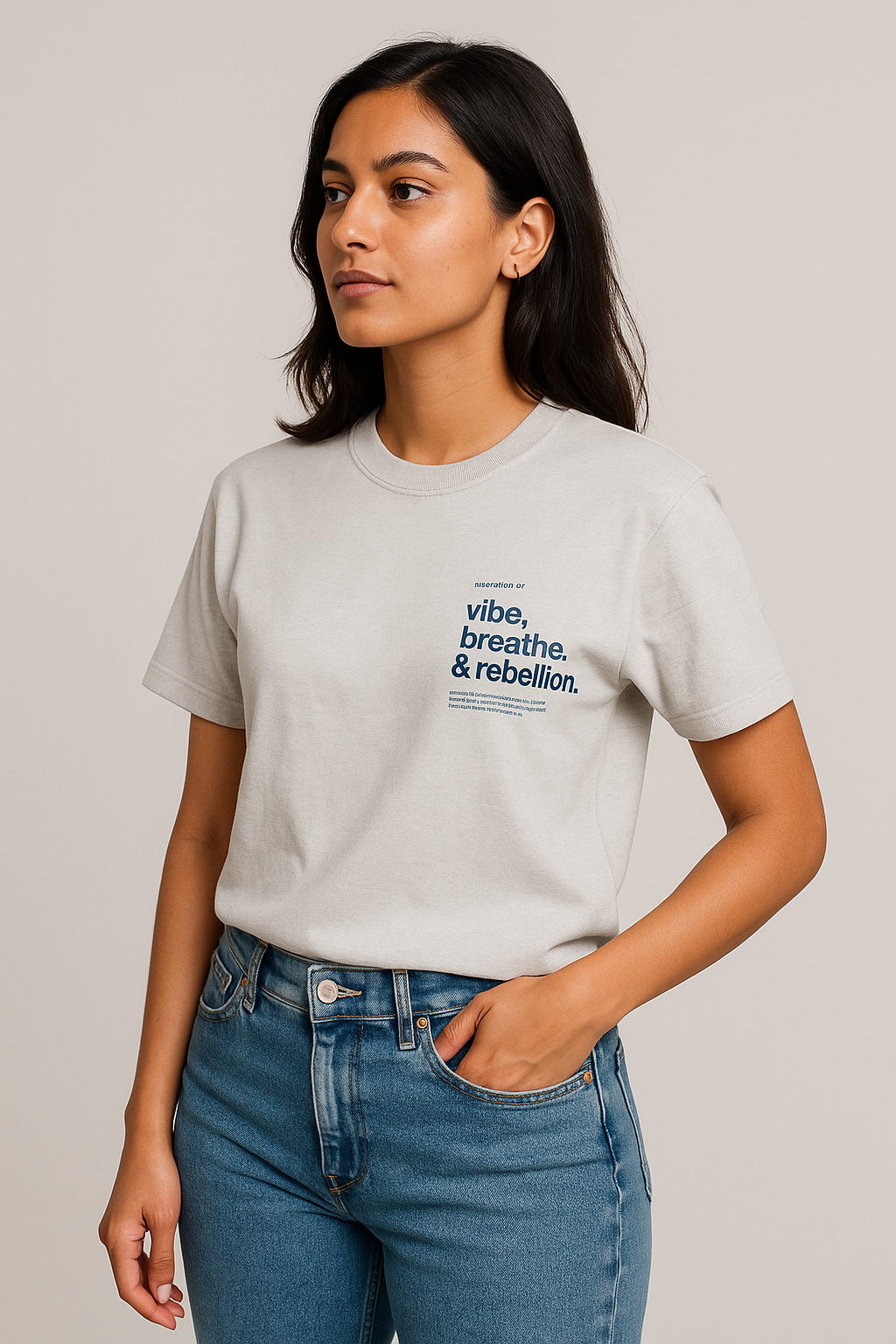 Premium Cotton Crew Neck Tees for Teens | Minimalist Casual Wear for Everyday Comfort
