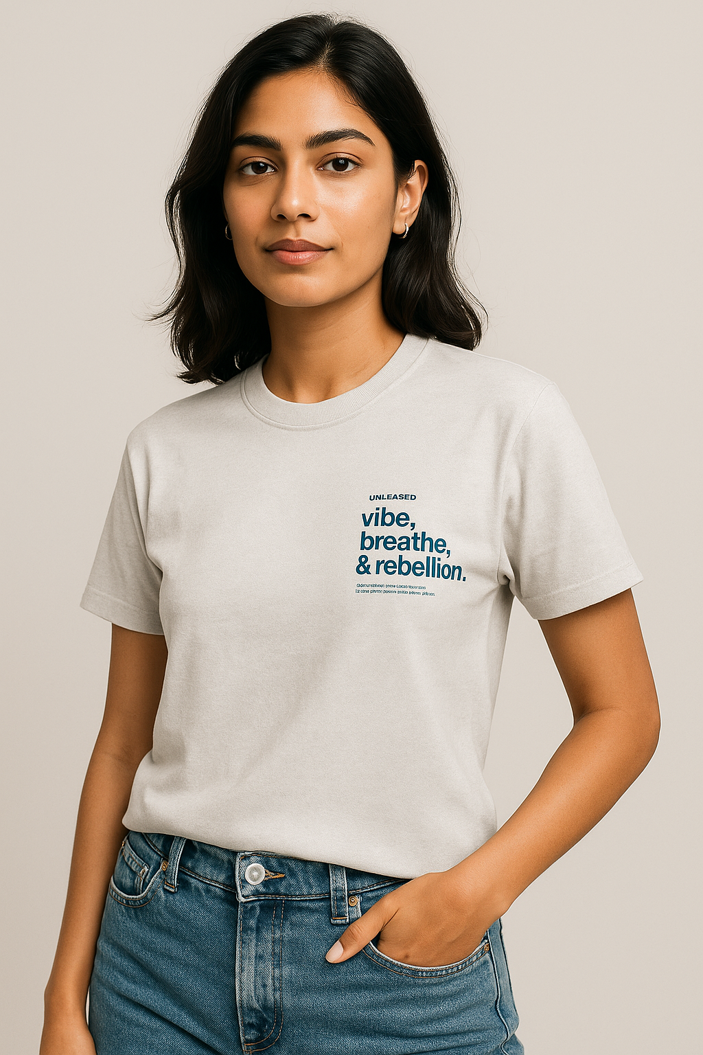 Premium Cotton Crew Neck Tees for Teens | Minimalist Casual Wear for Everyday Comfort
