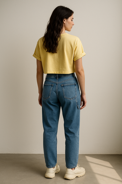 Women's Premium Cotton Relaxed Fit T-Shirt | Lounge & Travel Wear