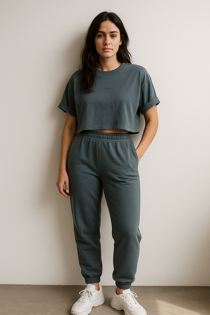 Women's Premium Cotton Relaxed Fit T-Shirt |  Lounge & Travel Wear