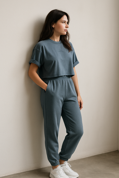 Women's Premium Cotton Relaxed Fit T-Shirt |  Lounge & Travel Wear