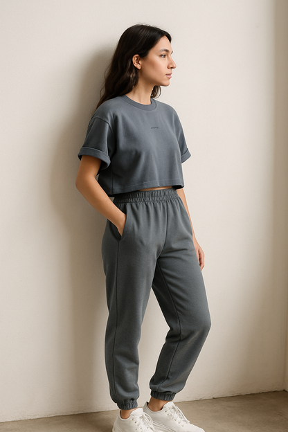Women's Premium Cotton Relaxed Fit T-Shirt |  Lounge & Travel Wear