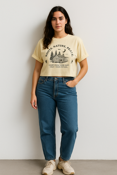 Women's Premium Cotton Relaxed Fit T-Shirt | Lounge & Travel Wear