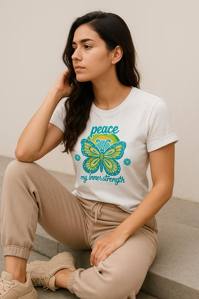 Premium Cotton White Tshirt for Women
